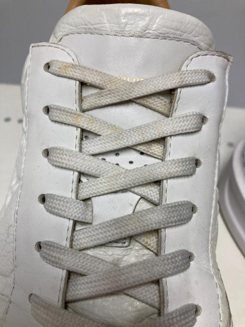 LOUIS VUITTON（ルイ ヴィトン）LOUIS VUITTON (ルイ ヴィトン) レザースニーカー / ビバリーヒルズライン ホワイト サイズ:7の古着・服飾アイテム