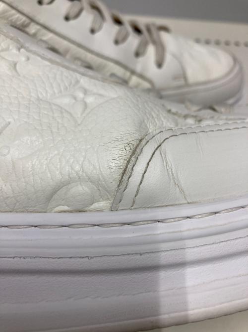 LOUIS VUITTON（ルイ ヴィトン）LOUIS VUITTON (ルイ ヴィトン) レザースニーカー / ビバリーヒルズライン ホワイト サイズ:7の古着・服飾アイテム