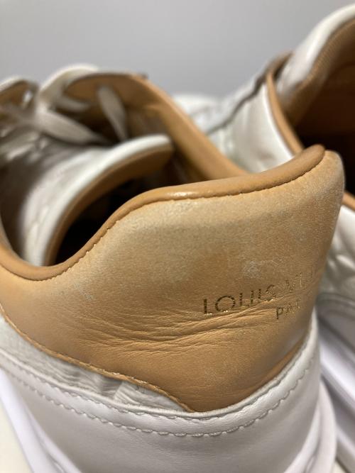 LOUIS VUITTON（ルイ ヴィトン）LOUIS VUITTON (ルイ ヴィトン) レザースニーカー / ビバリーヒルズライン ホワイト サイズ:7の古着・服飾アイテム