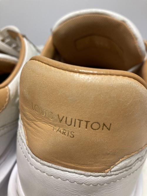 LOUIS VUITTON（ルイ ヴィトン）LOUIS VUITTON (ルイ ヴィトン) レザースニーカー / ビバリーヒルズライン ホワイト サイズ:7の古着・服飾アイテム