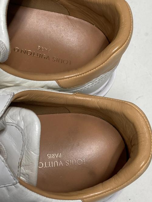 LOUIS VUITTON（ルイ ヴィトン）LOUIS VUITTON (ルイ ヴィトン) レザースニーカー / ビバリーヒルズライン ホワイト サイズ:7の古着・服飾アイテム