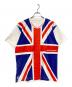 CHROME HEARTS（クロムハーツ）の古着「UNION JACK プリントTシャツ」｜ホワイト×レッド×ブルー