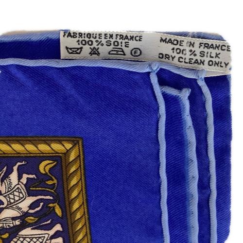 HERMES（エルメス）HERMES (エルメス) CHASSE EN INDE シルクスカーフ カレ90の古着・服飾アイテム