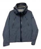 DESCENTE ALLTERRAINデザイント オルテライン）の古着「HARD SHELL JACKE / マウンテンパーカー」｜ブルー
