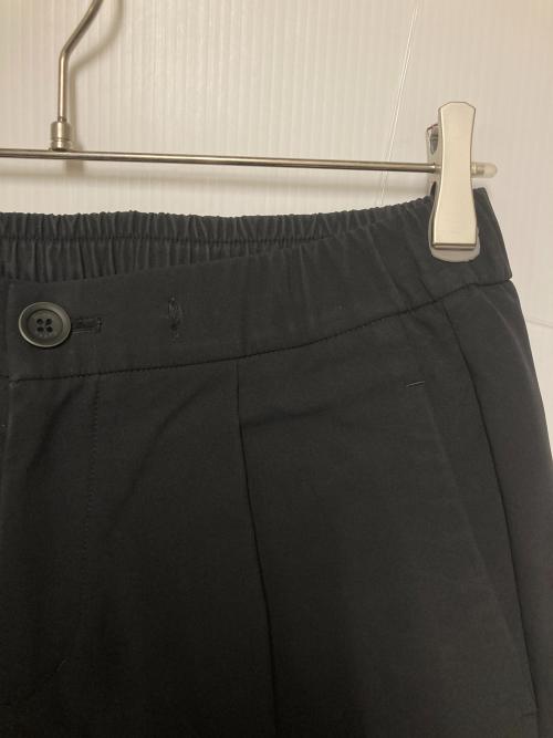 HERNO（ヘルノ）HERNO (ヘルノ) ウォームテック1プリーツテーパードシャーリングパンツ ブラック サイズ:Sの古着・服飾アイテム