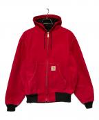 CarHarttカーハート）の古着「アクティブジャケット / デッキジャケット」｜レッド