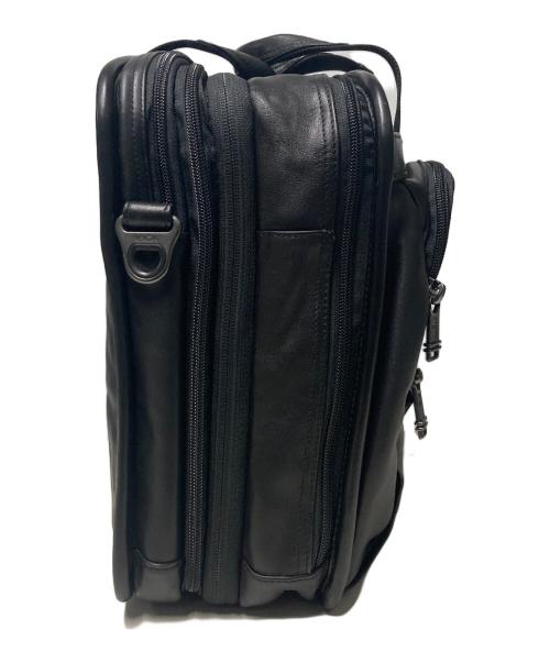 TUMI（トゥミ）TUMI (トゥミ) 2WAYレザーブリーフケース ブラックの古着・服飾アイテム