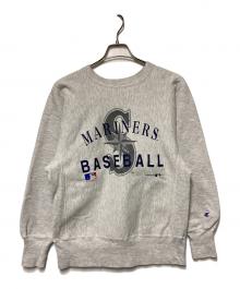 Champion REVERSE WEAVE（チャンピオン リバース ウィーブ）の古着「クルーネックスウェット」｜グレー