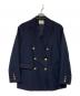 Demi-Luxe Beams（デミルクス ビームス）の古着「ドライギャバジン 6ボタンダブルジャケット」｜ネイビー