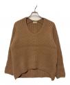 ）の古着「DEBORAH L-WOOL PAW16 / ミドルゲージニット」｜ブラウン