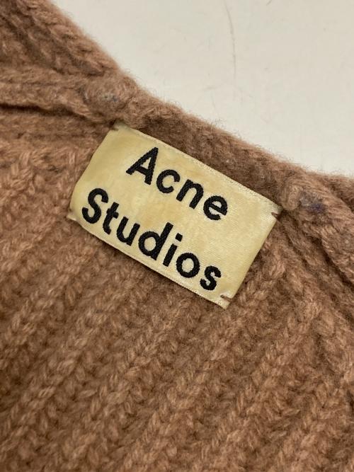 Acne studios（アクネ ストゥディオス）Acne studios (アクネ ストゥディオス) DEBORAH L-WOOL PAW16 / ミドルゲージニット ブラウン サイズ:XXSの古着・服飾アイテム