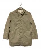 ARTS&SCIENCEアーツアンドサイエンス）の古着「13AW パッカリングステンカラーコート」｜カーキ