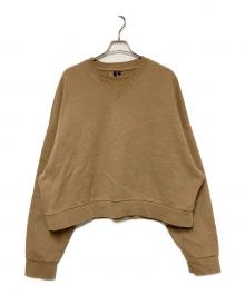 entire studios（エンタイアスタジオ）の古着「クルーネックスウェット」｜ブラウン