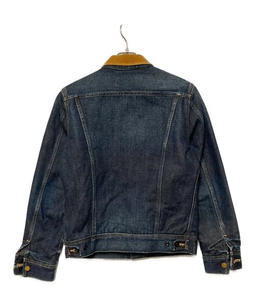 LEE（リー）LEE (リー) 襟コーデュロイデニムジャケット / STORM RIDER インディゴ サイズ:Ｍの古着・服飾アイテム