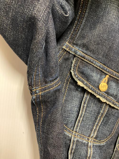 LEE（リー）LEE (リー) 襟コーデュロイデニムジャケット / STORM RIDER インディゴ サイズ:Ｍの古着・服飾アイテム