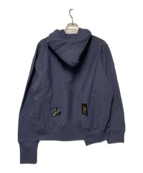 Champion REVERSE WEAVE（チャンピオン リバース ウィーブ）Champion REVERSE WEAVE (チャンピオン リバース ウィーブ) UNDERCOVER (アンダーカバー) リバースウィーブジップフーデッドスウェットシャツ ネイビー サイズ:XL 未使用品の古着・服飾アイテム