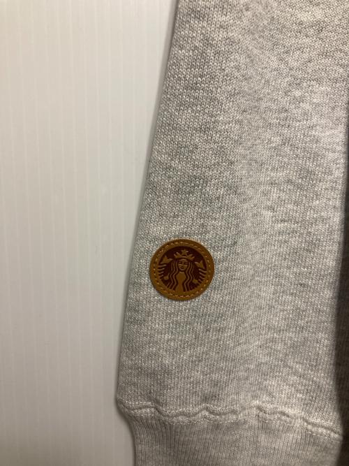 Champion REVERSE WEAVE（チャンピオン リバース ウィーブ）Champion REVERSE WEAVE (チャンピオン リバース ウィーブ) STARBUCKS STAND by BEAMS クルーネックスウェット グレー サイズ:XLの古着・服飾アイテム