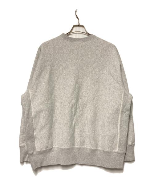 Champion REVERSE WEAVE（チャンピオン リバース ウィーブ）Champion REVERSE WEAVE (チャンピオン リバース ウィーブ) MIN-NANO (ミンナノ) クルーネックスウェット グレー サイズ:Lの古着・服飾アイテム