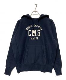 Champion REVERSE WEAVE（チャンピオン リバース ウィーブ）の古着「25FW プルオーバーアフターフーデッドスウェットシャツ」｜ネイビー