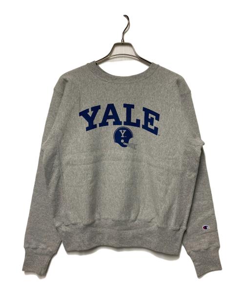 Champion REVERSE WEAVE（チャンピオン リバース ウィーブ）Champion REVERSE WEAVE (チャンピオン リバース ウィーブ) クルーネックスウェット グレー サイズ:L 未使用品の古着・服飾アイテム