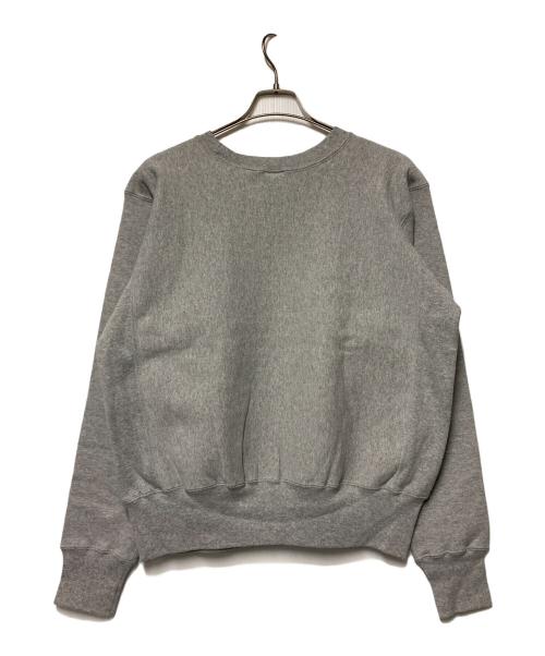 Champion REVERSE WEAVE（チャンピオン リバース ウィーブ）Champion REVERSE WEAVE (チャンピオン リバース ウィーブ) クルーネックスウェット グレー サイズ:L 未使用品の古着・服飾アイテム