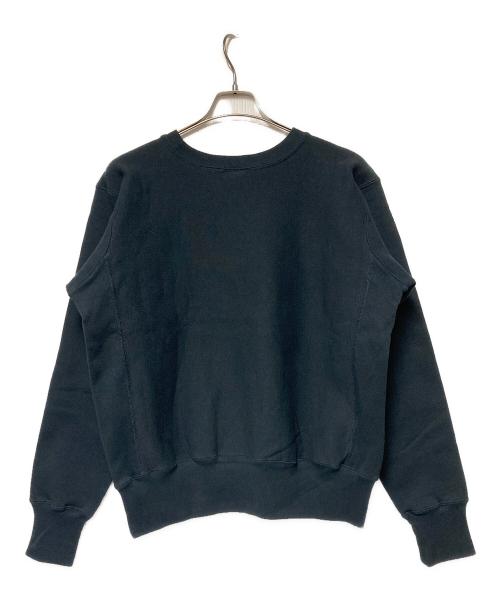 Champion REVERSE WEAVE（チャンピオン リバース ウィーブ）Champion REVERSE WEAVE (チャンピオン リバース ウィーブ) クルーネックスウェット ブラック サイズ:L 未使用品の古着・服飾アイテム