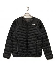 THE NORTH FACE（ザ ノース フェイス）の古着「サンダーラウンドネックジャケット / ダウンジャケット」｜ブラック