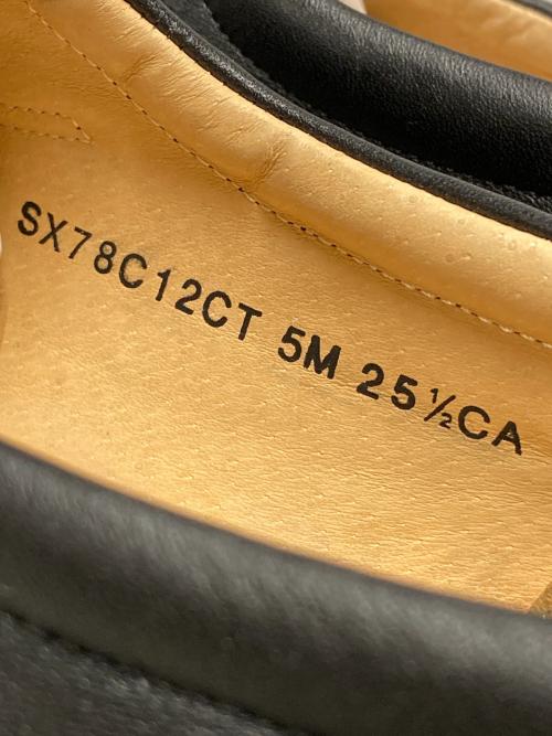 moon star（ムーンスター）moon star (ムーンスター) SPXX / ローファータイプレザースニーカー ブラック サイズ:25 1/2の古着・服飾アイテム