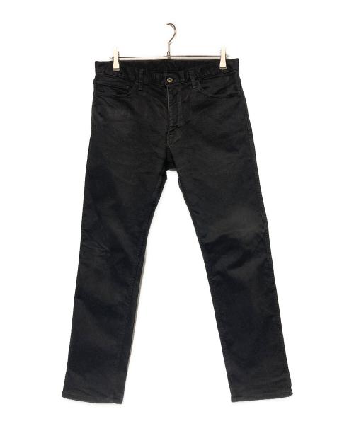 COMME des GARCONS HOMME（コムデギャルソン オム）COMME des GARCONS HOMME (コムデギャルソン オム) ストレッチストレートパンツ ブラック サイズ:Sの古着・服飾アイテム