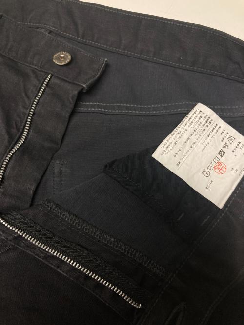 COMME des GARCONS HOMME（コムデギャルソン オム）COMME des GARCONS HOMME (コムデギャルソン オム) ストレッチストレートパンツ ブラック サイズ:Sの古着・服飾アイテム