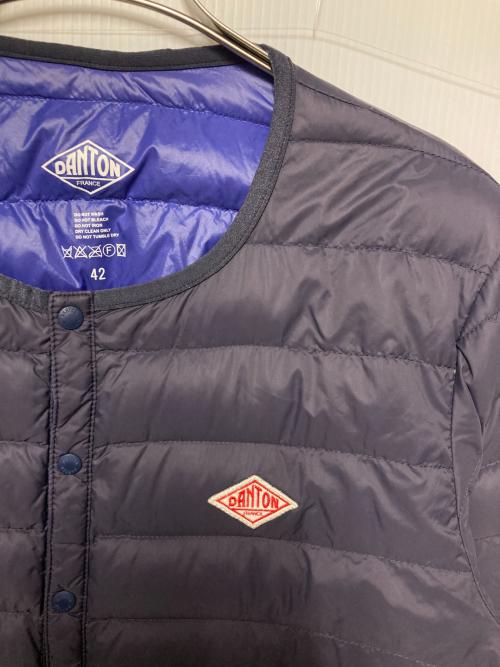 DANTON（ダントン）DANTON (ダントン) INNER DOWN JACKET / ダウンジャケット パープル サイズ:42の古着・服飾アイテム