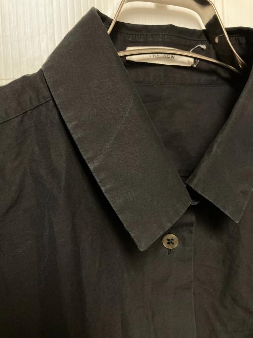 THE ROW（ザ ロウ）THE ROW (ザ ロウ) Baltica / レギュラーカラーシャツ ブラック サイズ:12の古着・服飾アイテム