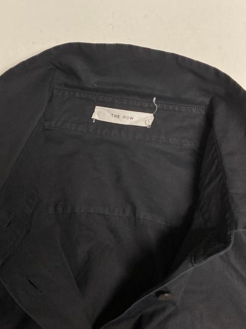 THE ROW（ザ ロウ）THE ROW (ザ ロウ) Baltica / レギュラーカラーシャツ ブラック サイズ:12の古着・服飾アイテム