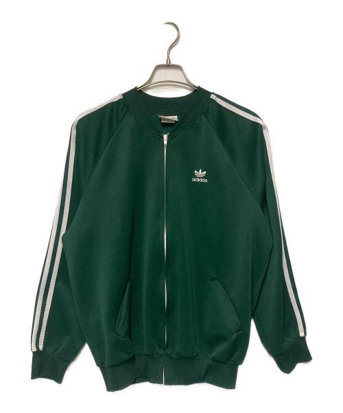 adidas（アディダス）adidas (アディダス) 80s トラックジャケット グリーン サイズ:Lの古着・服飾アイテム