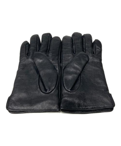 N.HOOLYWOOD（エヌ ハリウッド）N.HOOLYWOOD (エヌ ハリウッド) シープレザーグローブ ブラックの古着・服飾アイテム