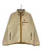 Patagoniaパタゴニア）の古着「24SS ナチュラル・ブレンド・レトロ・カーディガン / ボアフリースジャケット」｜アイボリー