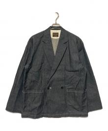 MR.OLIVE（ミスターオリーブ）の古着「10oz ALL SEASON DEINIM/2B DOUBLE BREASTED LAPEL」｜インディゴ