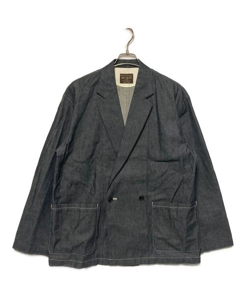 MR.OLIVE（ミスターオリーブ）MR.OLIVE (ミスターオリーブ) 10oz ALL SEASON DEINIM/2B DOUBLE BREASTED LAPEL インディゴ サイズ:Lの古着・服飾アイテム
