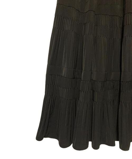 JOURNAL STANDARD（ジャーナルスタンダード）JOURNAL STANDARD (ジャーナルスタンダード) 23SS ミニプリーツティアードスカート ブラック サイズ:38の古着・服飾アイテム