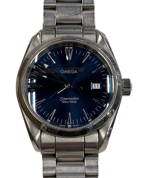 OMEGA（オメガ）OMEGA (オメガ) OMEGA（オメガ） シーマスター アクアテラ ブルーの古着・服飾アイテム