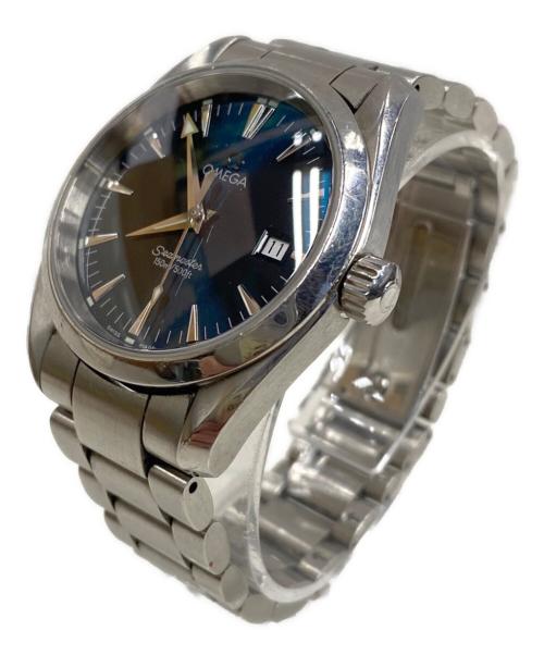 OMEGA（オメガ）OMEGA (オメガ) OMEGA（オメガ） シーマスター アクアテラ ブルーの古着・服飾アイテム