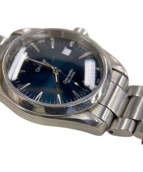 OMEGA（オメガ）OMEGA (オメガ) OMEGA（オメガ） シーマスター アクアテラ ブルーの古着・服飾アイテム