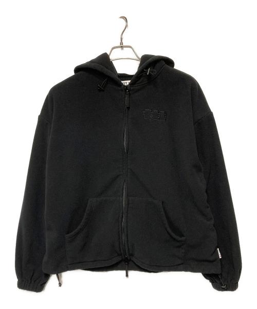 TTT MSW（ティー）TTT MSW (ティー) 25AW Polartec fleece jacket / フリースジップパーカー ブラック サイズ:Sの古着・服飾アイテム