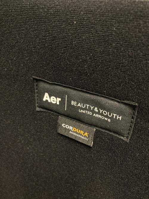 AER（エアー）AER (エアー) BEAUTY&YOUTH (ビューティーアンドユース) ナイロンブリーフケース / 2WAY ブラックの古着・服飾アイテム