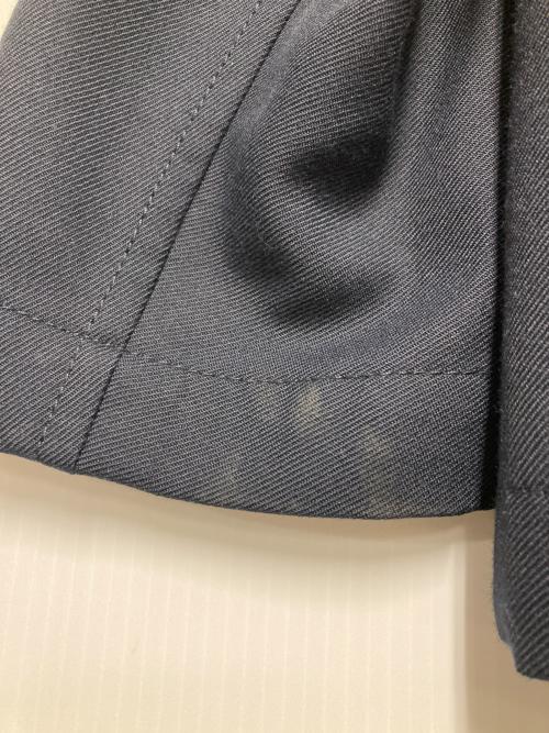 COMME des GARCONS SHIRT（コムデギャルソンシャツ）COMME des GARCONS SHIRT (コムデギャルソンシャツ) polyester/wool gabardine plain with workstitch ネイビー サイズ:Sの古着・服飾アイテム