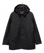 LAVENHAMラベンハム）の古着「ウールキルティングコート」｜ネイビー