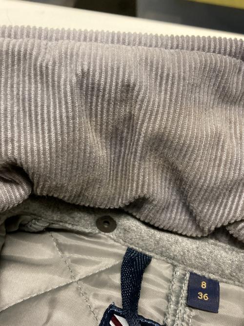 LAVENHAM（ラベンハム）LAVENHAM (ラベンハム) ウールキルティングコート グレー サイズ:36の古着・服飾アイテム