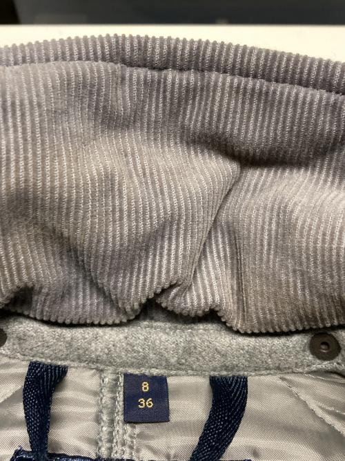 LAVENHAM（ラベンハム）LAVENHAM (ラベンハム) ウールキルティングコート グレー サイズ:36の古着・服飾アイテム