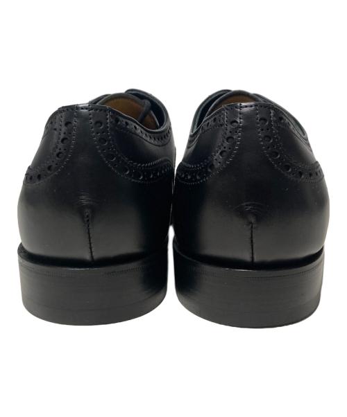 Joseph Cheaney &SONS（ジョセフチーニーアンドサンズ）Joseph Cheaney &SONS (ジョセフチーニーアンドサンズ) FRANCIS / メダリオンストレートチップシューズ ブラック サイズ:8Eの古着・服飾アイテム