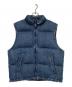 SUPREME (シュプリーム) NIKE (ナイキ) 24SS Denim Puffer Vest インディゴ サイズ:M 未使用品：32000円